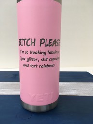 pink yeti - bitch please